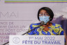 PAN TRAVAIL : Célébration de la 136 ème édition de la Fête du Travail au Gabon; Credit: 